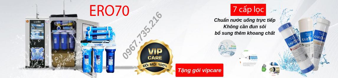 banner máy lọc nước karofi ero70