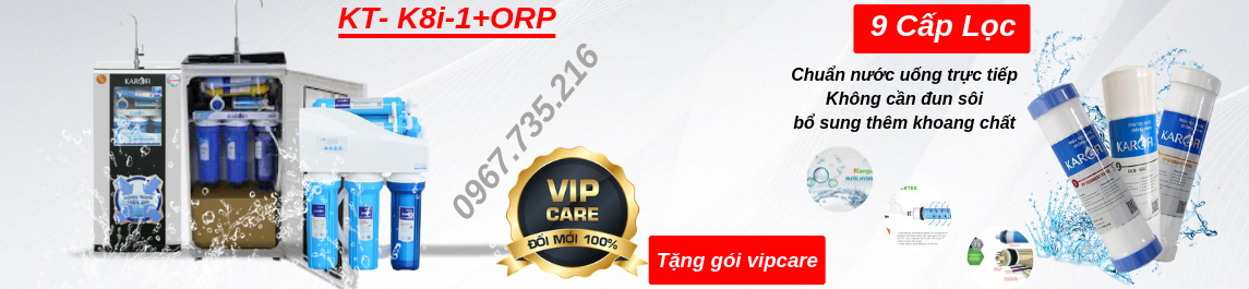 banner máy lọc nước karofi thông minh